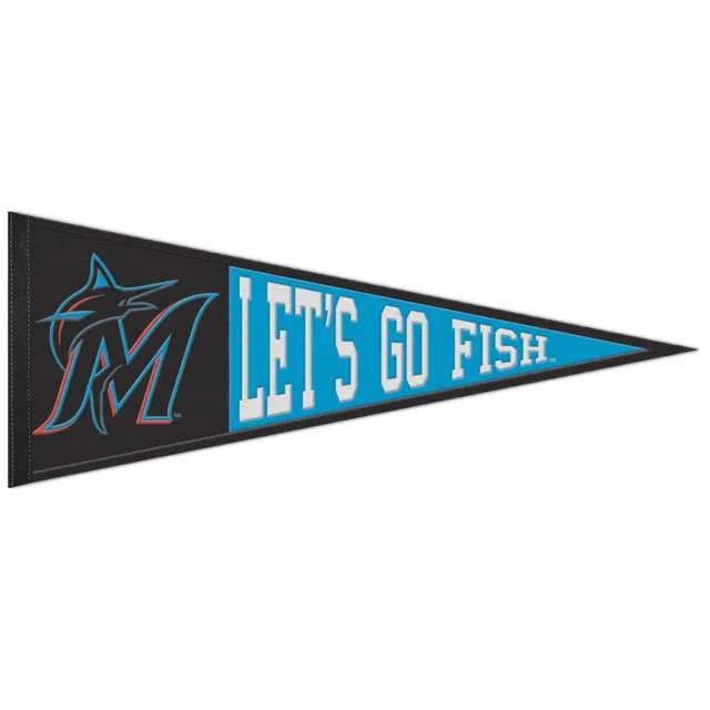 Miami Marlins WinCraft 12'' x 30'' Premium Quality Pennant