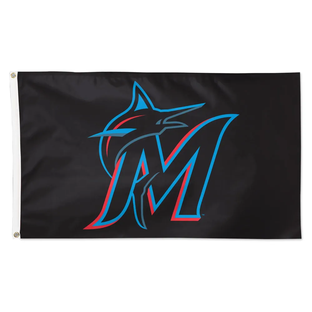 WinCraft Miami Marlins 3' x 5' Primary Logo Single-Sided