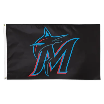 Miami Marlins WinCraft 3' x 5' Primary Logo Single-Sided Flag