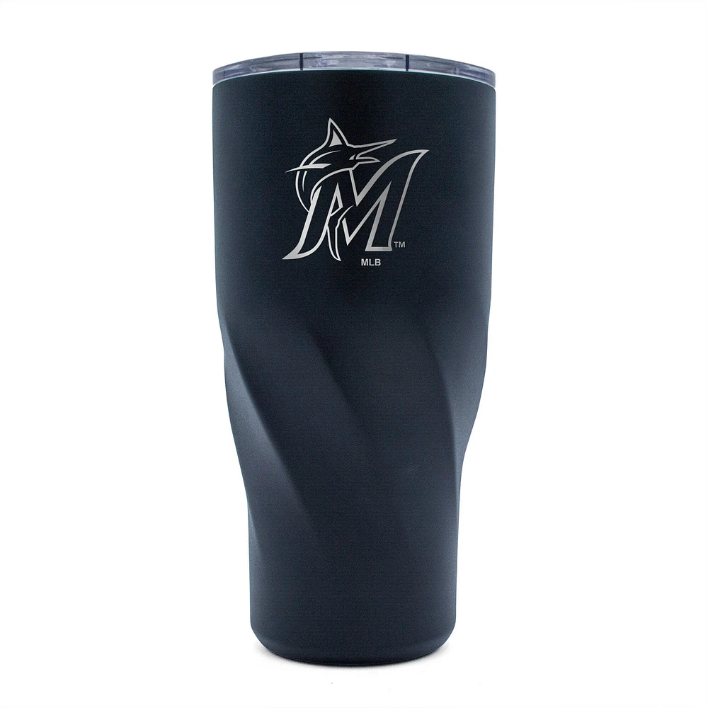 WinCraft Miami Marlins 30 oz. Gobelet en acier inoxydable Morgan