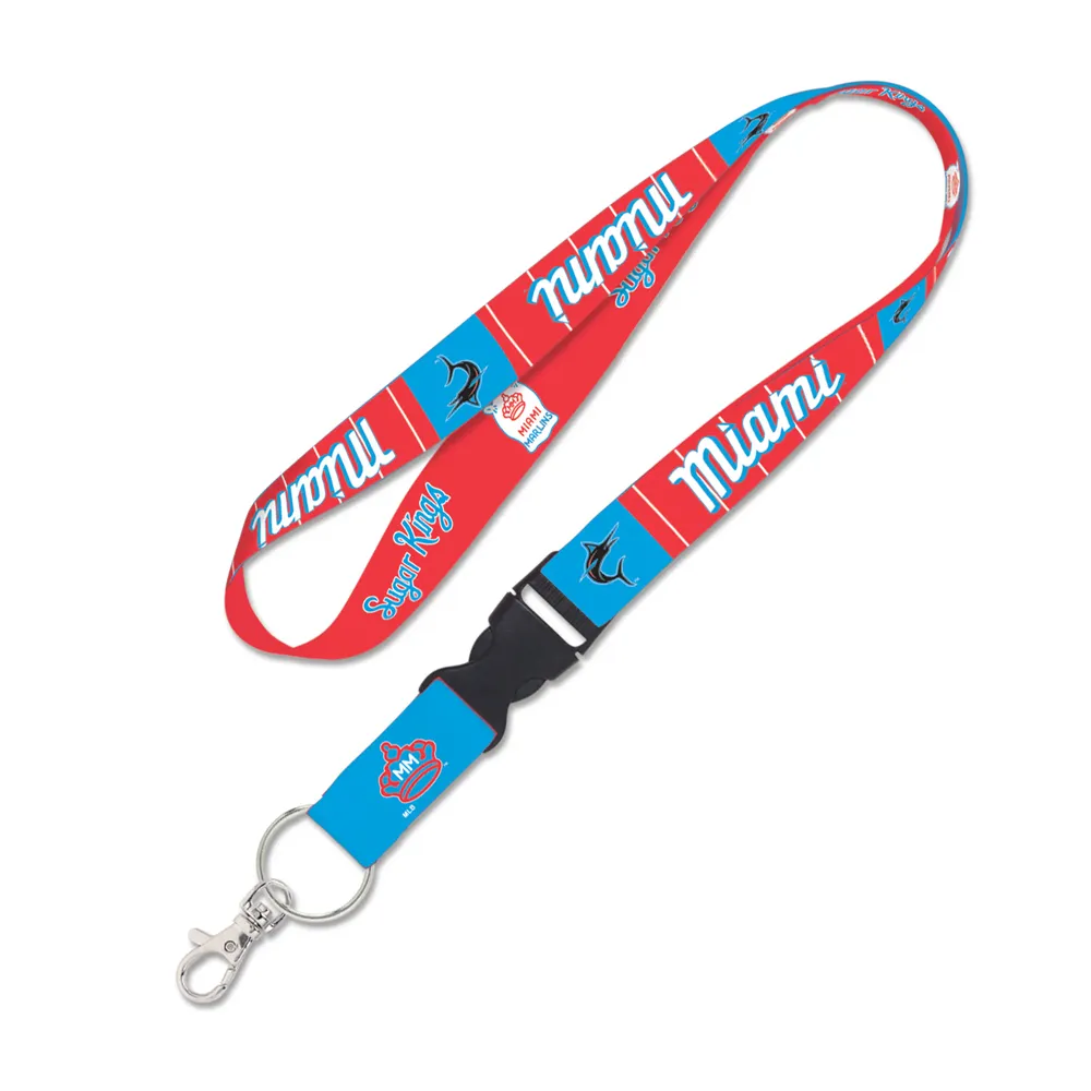 Lids Miami Marlins WinCraft City Connect Lanyard with Detachable