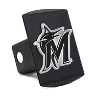 WinCraft Miami Marlins Premium Metal Chrome Logo Hitch Cover