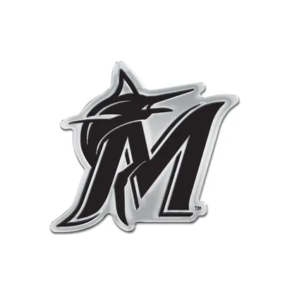 Miami Marlins WinCraft Team Chrome Car Emblem