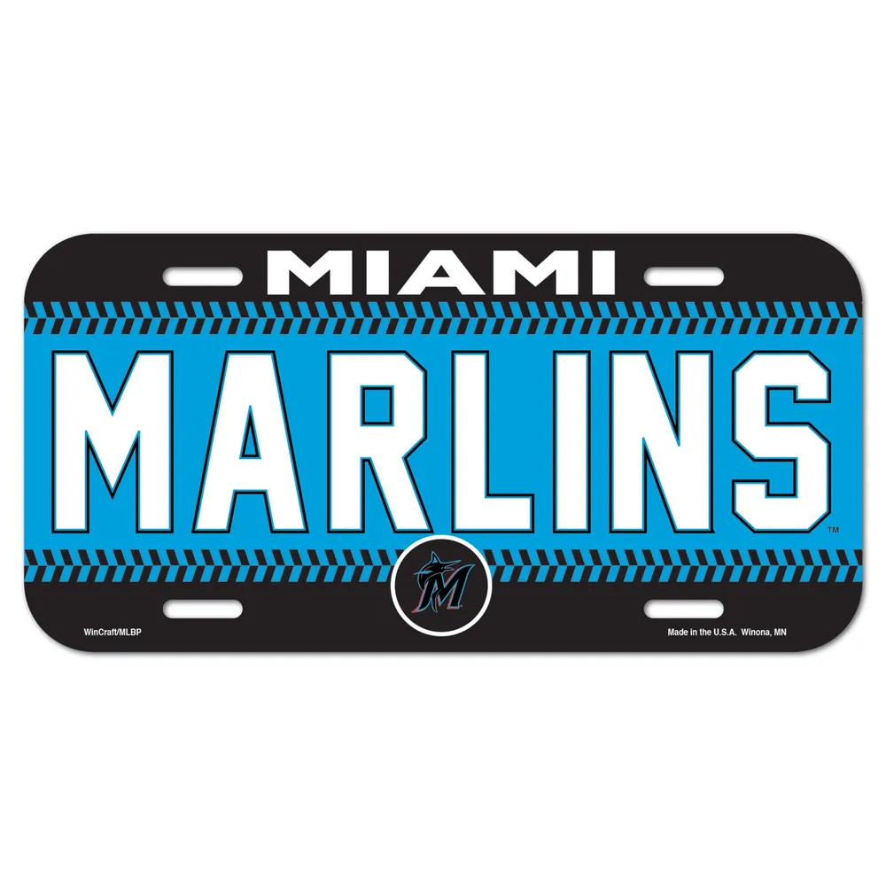 WinCraft Miami Marlins Chrome Wall Clock