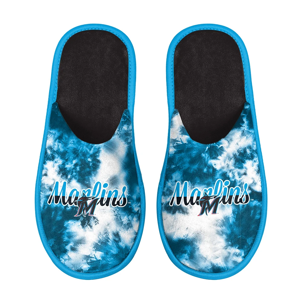 Chaussons FOCO Miami Marlins Team Scuff pour femmes