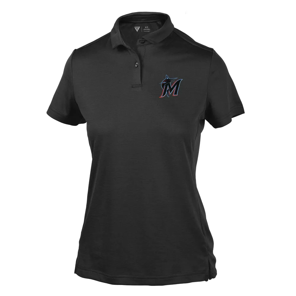 Miami Marlins Button Up Polo Shirt - 2XL