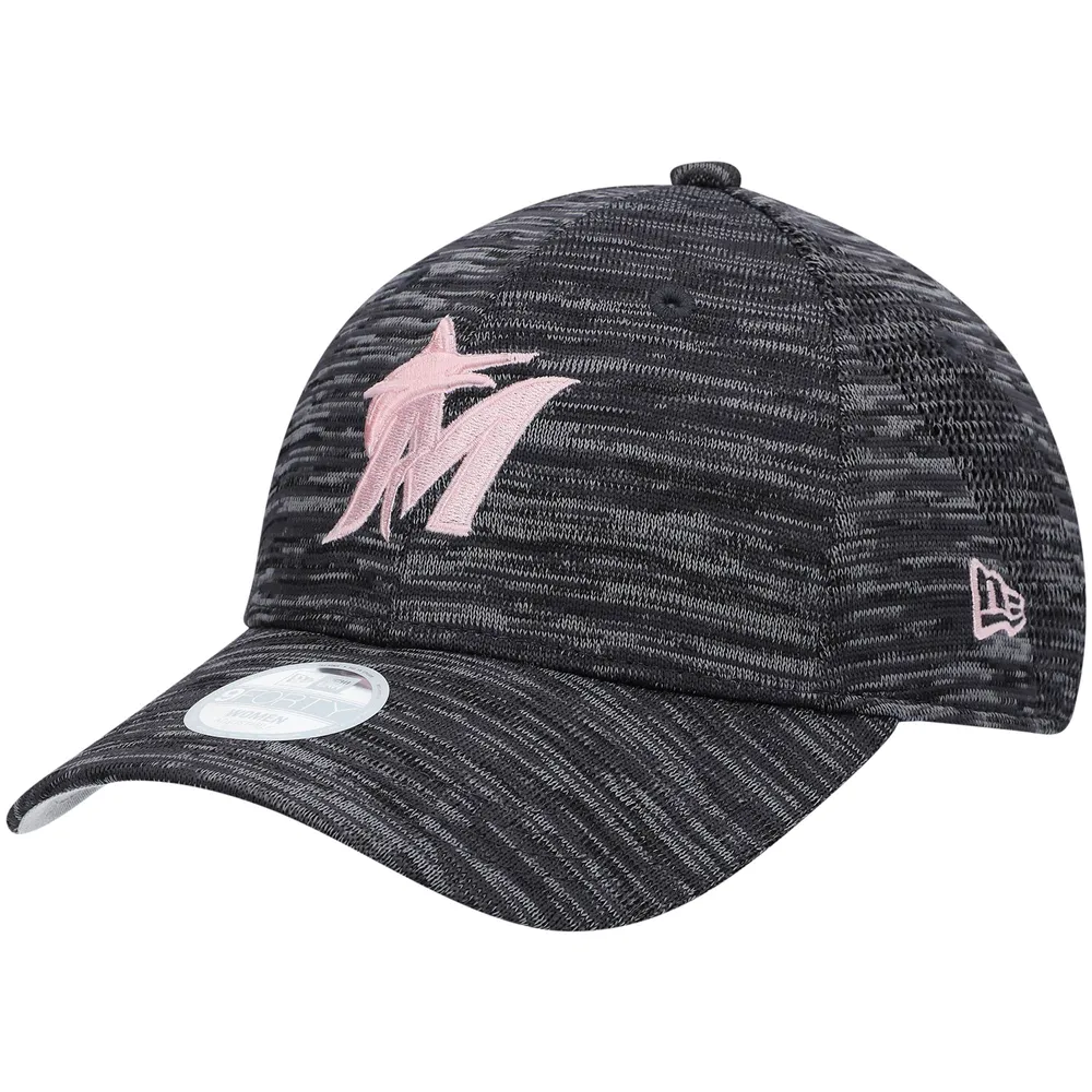 Atlanta Braves New Era Women's Botanic 9TWENTY Adjustable Hat - Gray