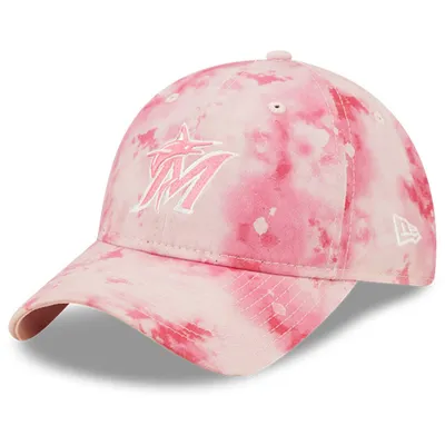 Miami Marlins New Era Women's 2022 Mother's Day 9TWENTY Adjustable Hat - Pink