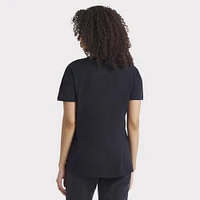 T-shirt Nike noir Miami Marlins 2025 City Connect fluide et performant pour femme