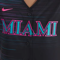 Women's Nike Black Miami Marlins 2025 City Connect Limited Jersey