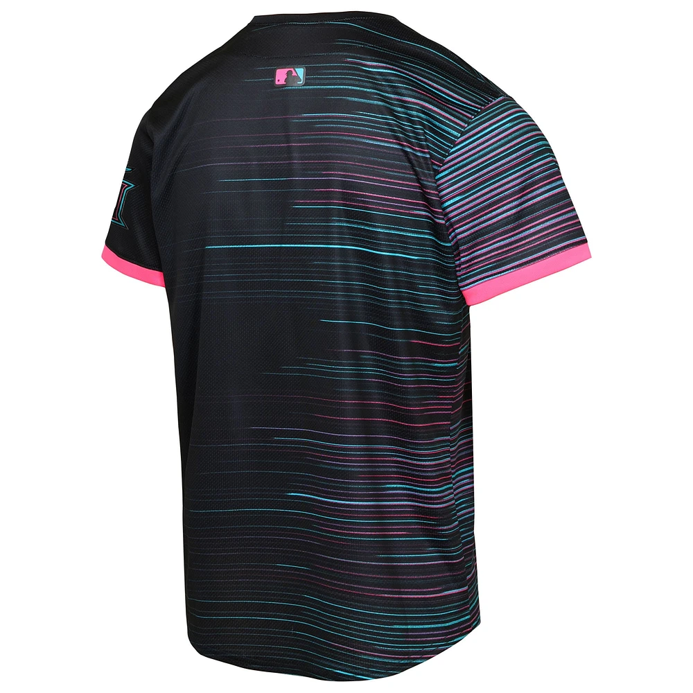Maillot City Connect Limited noir pour jeunes des Marlins de Miami 2025