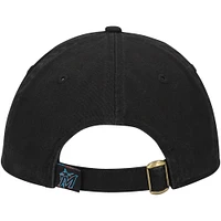 Casquette réglable noire Miami Marlins Game Day Bloom 9TWENTY pour jeune New Era