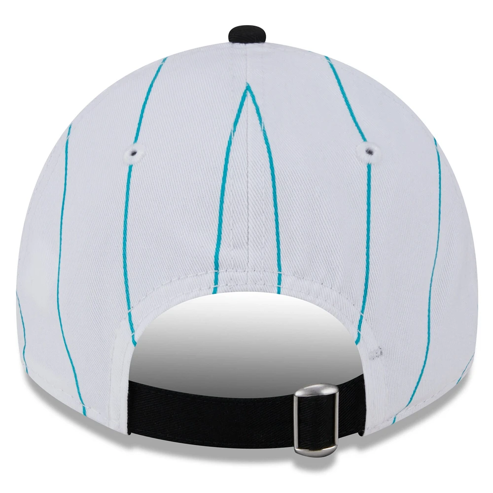 Casquette ajustable 9TWENTY Miami Marlins 2025 pour entraînement au bâton New Era pour jeunes