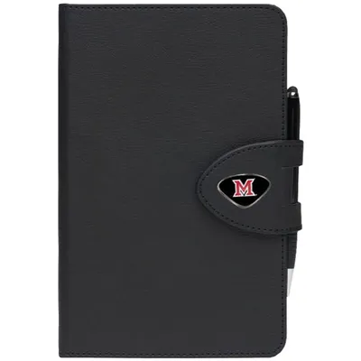 Miami University RedHawks Classic Notebook - Black