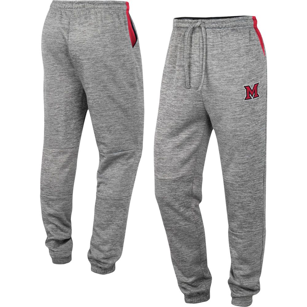 Men's Colosseum Gray Miami University RedHawks Worlds to Conquer Sweatpants