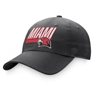 Miami University RedHawks Top of the World Slice Adjustable Hat