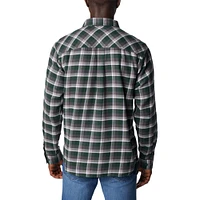 Columbia  Green Michigan State Spartans Flare Gun Flannel Long Sleeve Shirt