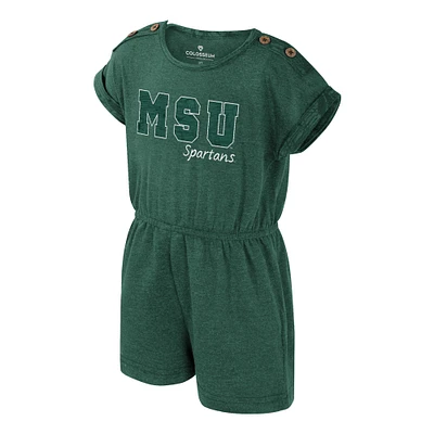 Combinaison Cinder pour filles Colosseum Green Michigan State Spartans