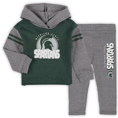 Girls Toddler Michigan State Spartans Clubhouse Pullover Hoodie and Legging Set