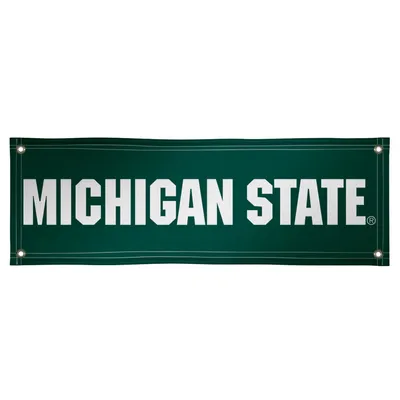 Michigan State Spartans 2' x 6' Horizontal Vinyl Banner