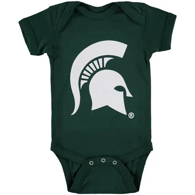 Michigan State Spartans Infant Big Logo Bodysuit - Green