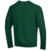 Men's Champion  Green Michigan State Spartans Arch Over Logo Pullover Sweatshirt