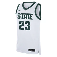Maillot de basket-ball réplique performance Nike Draymond vert et blanc pour homme Michigan State Spartans
