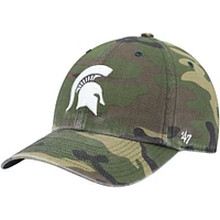 Casquette réglable '47 camouflage Michigan State Spartans Clean Up Core pour hommes