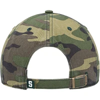 Men's '47 Camo Michigan State Spartans Clean Up Core Adjustable Hat