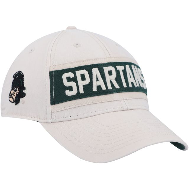 Casquette réglable '47 Cream Michigan State Spartans Crossroad MVP pour homme