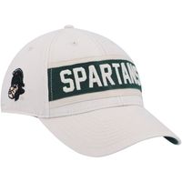 Men's '47 Cream Michigan State Spartans Crossroad MVP Adjustable Hat