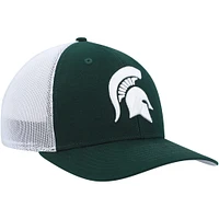 Casquette '47 verte/blanche Michigan State Spartans Basic bicolore Trophy Flex pour hommes