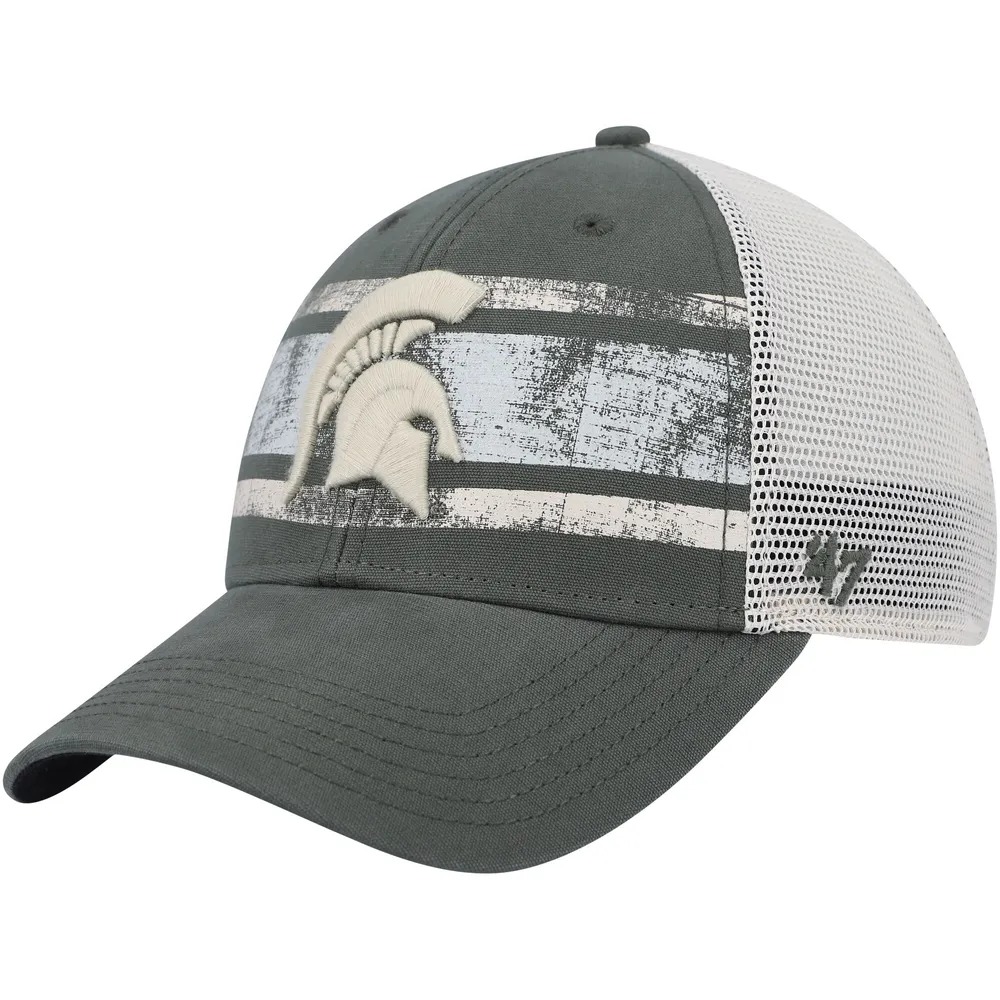 Men's '47 Brown/White Cleveland Browns Interlude MVP Trucker