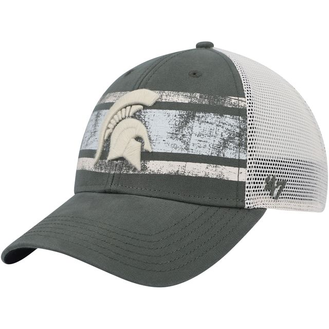 Casquette snapback de camionneur MVP Interlude MVP des Michigan State Spartans '47 vert/blanc pour hommes