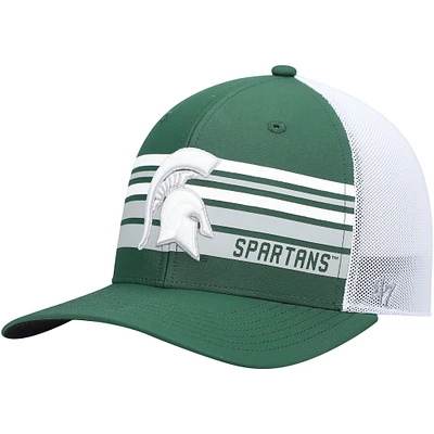 Casquette Snapback Altitude Trucker '47 verte des Spartans de l'État du Michigan pour hommes