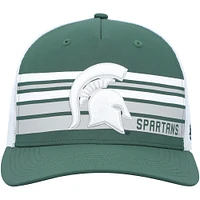 Casquette ajustable de camionneur Altitude Brrr Altitude Trucker des Spartans de l'État du Michigan '47 verte pour hommes