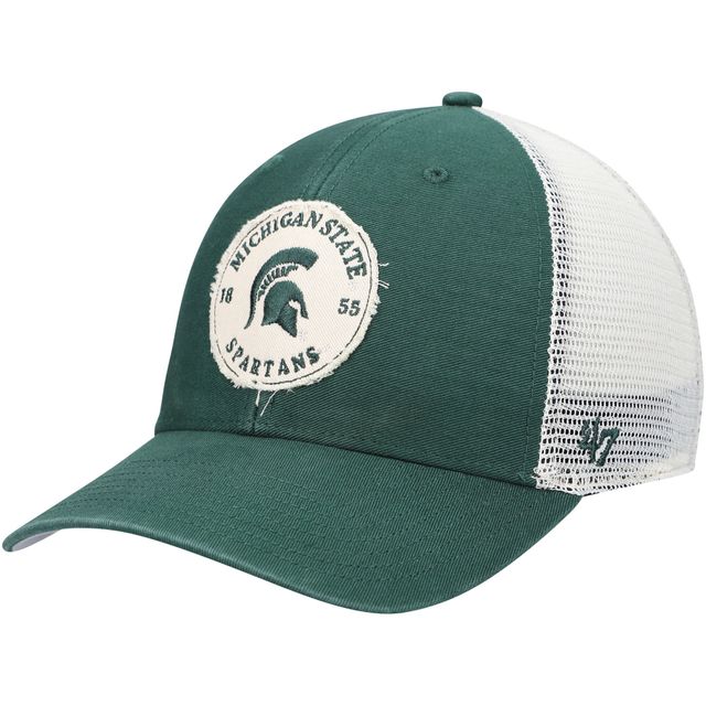 Casquette de camionneur Snapback '47 verte Michigan State Spartans Howell MVP pour hommes