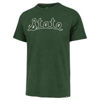 Men's '47 Green Michigan State Spartans Premier Franklin T-Shirt