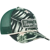 Men's '47 Green Michigan State Spartans Tropicalia Hitch Adjustable Hat