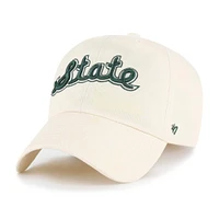 Men's '47 Natural Michigan State Spartans Vault Clean Up Adjustable Hat
