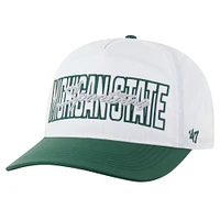 Casquette ajustable blanche '47 Michigan State Spartans Lineman Hitch pour homme