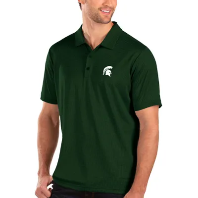 Men's Nike #21 White/Green Michigan State Spartans Replica