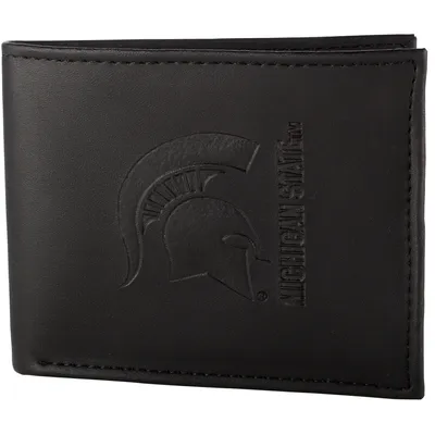 Michigan State Spartans Hybrid Bi-Fold Wallet - Black