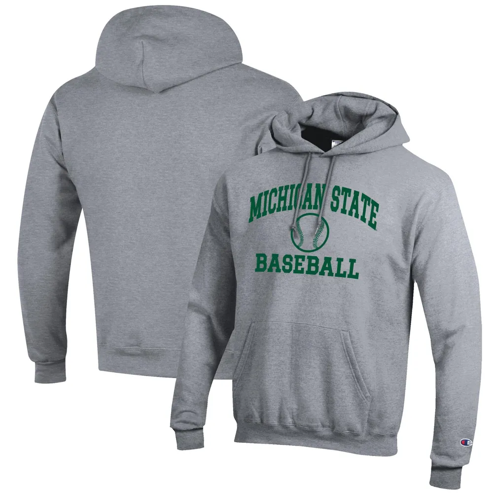 Gray Michigan State Hoodie