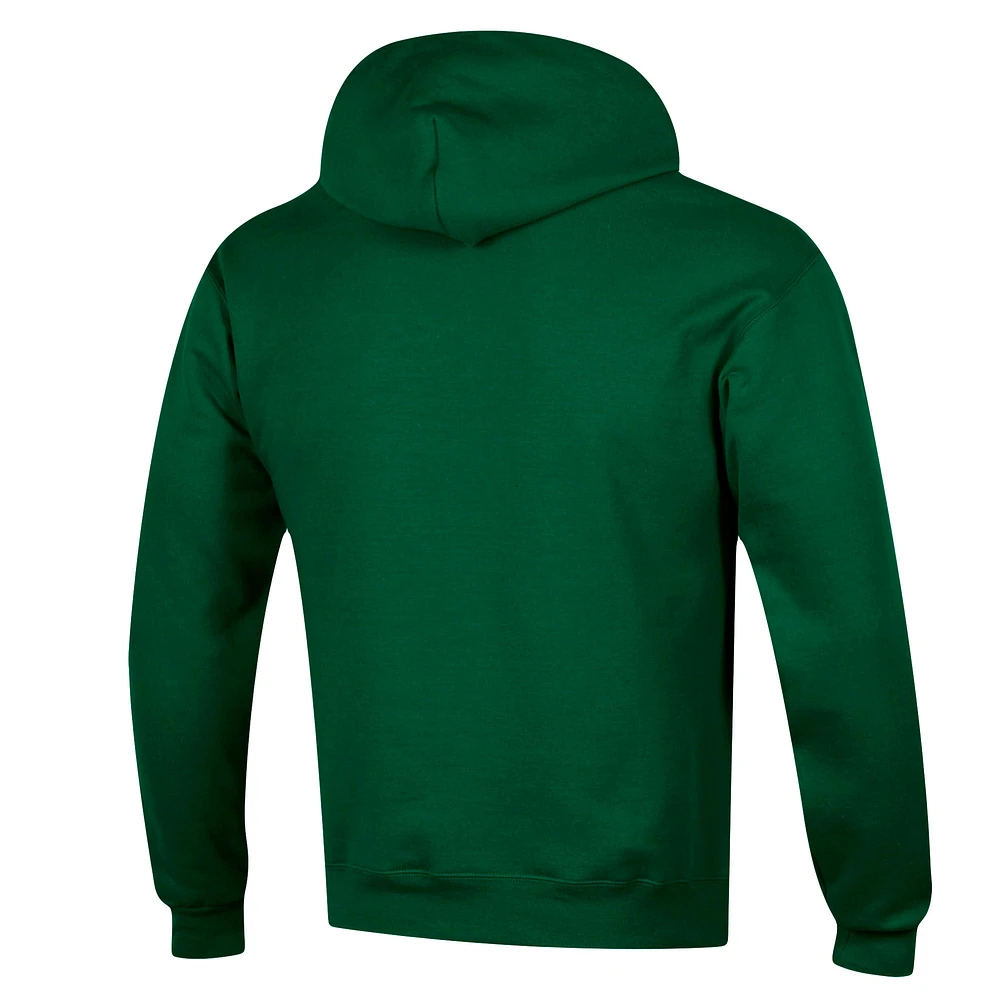 Men's Champion Green Michigan State Spartans Arch Pill Pullover Hoodie