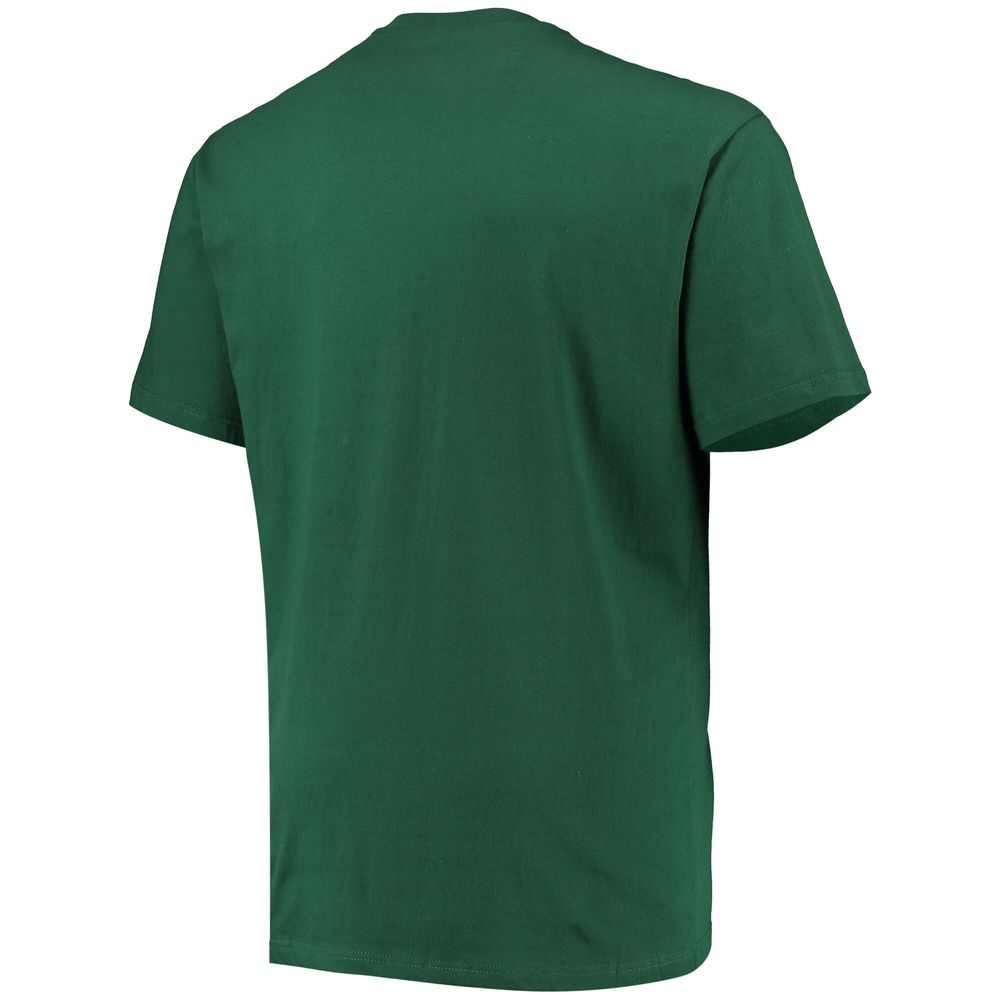 Men's Champion Green Michigan State Spartans Big & Tall Arch Over Wordmark T-Shirt