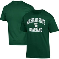 Champion Green Michigan State Spartans High Motor T-shirt pour homme