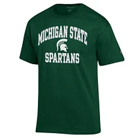 Champion Green Michigan State Spartans High Motor T-shirt pour homme