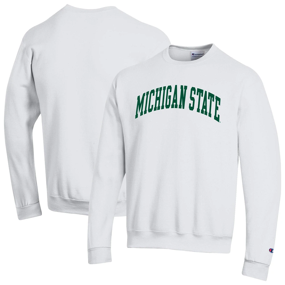 Sweat-shirt en polaire blanc Champion pour homme