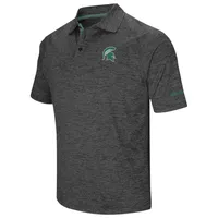 Polo Colosseum noir Michigan State Spartans Big & Tall Down Swing pour hommes